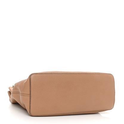 Gucci Pebbled Calfskin Large Soho Hobo Camelia 4 of 15