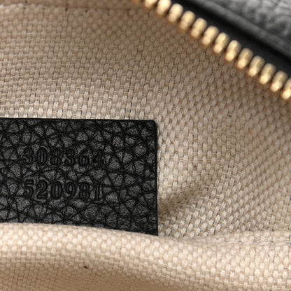 Gucci Pebbled Calfskin Small Soho Disco Bag Black 7 of 8