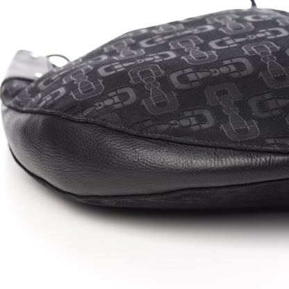 Gucci Horsebit Print Hobo Black 8 of 10