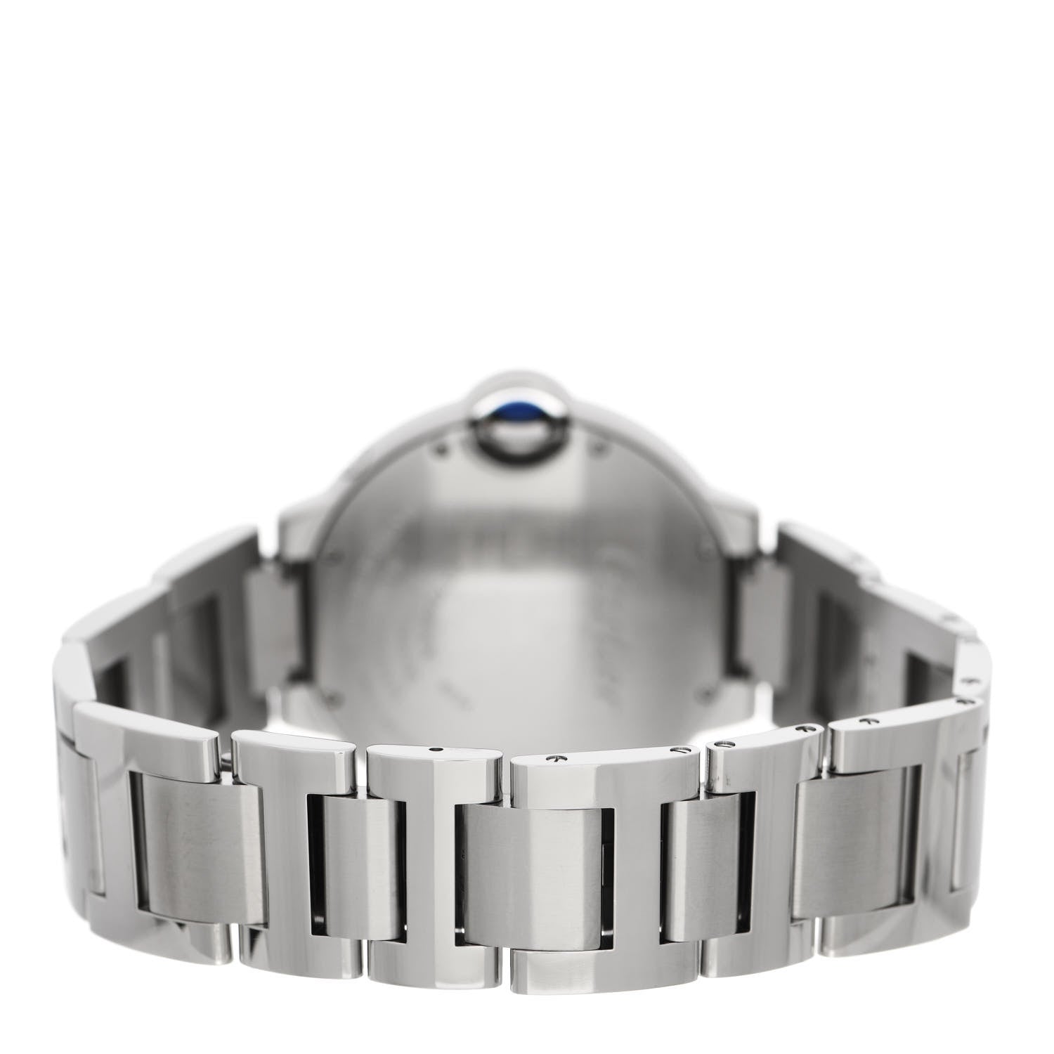 Cartier Stainless Steel 37mm Ballon Bleu De Cartier Moonphase Automatic Watch 3 of 5