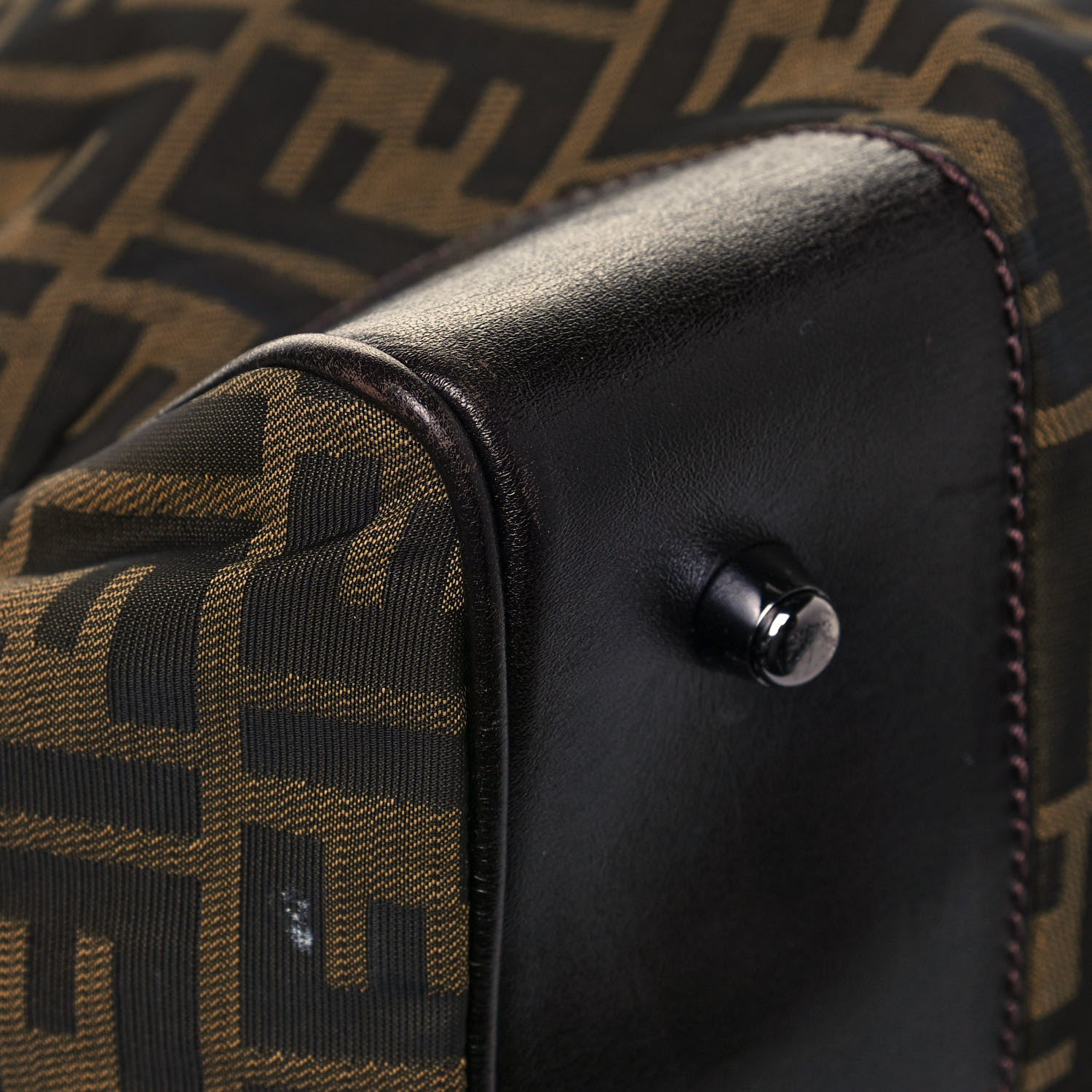 Fendi Zucca Shoulder Bag Tobacco 9 of 14