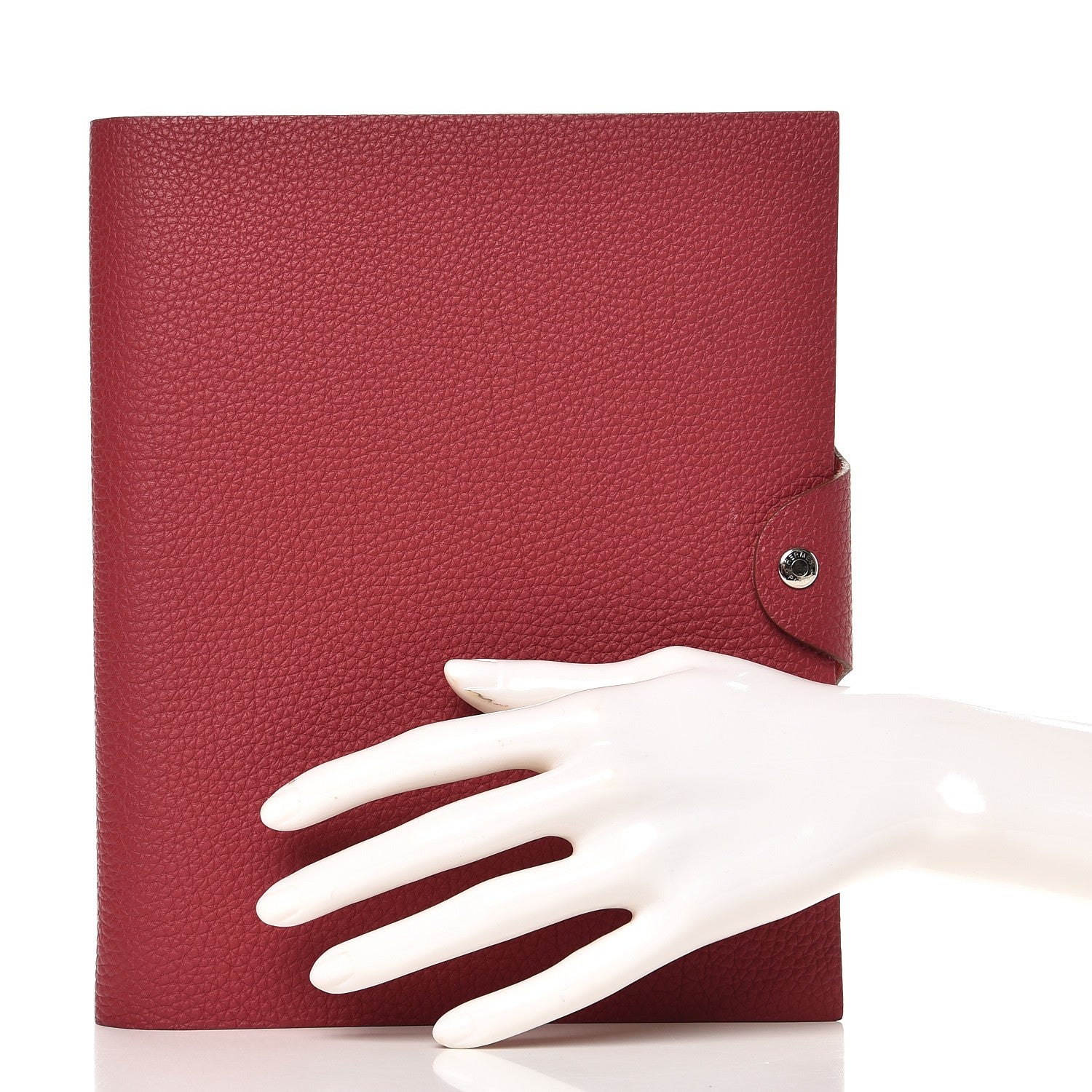 Hermes Togo Ulysse MM Agenda Cover Rubis 2 of 12