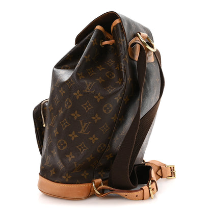 Louis Vuitton Monogram Montsouris GM Backpack 3 of 10