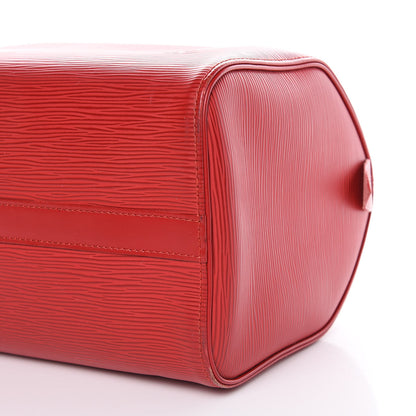 Louis Vuitton Epi Speedy 25 Rouge 12 of 12