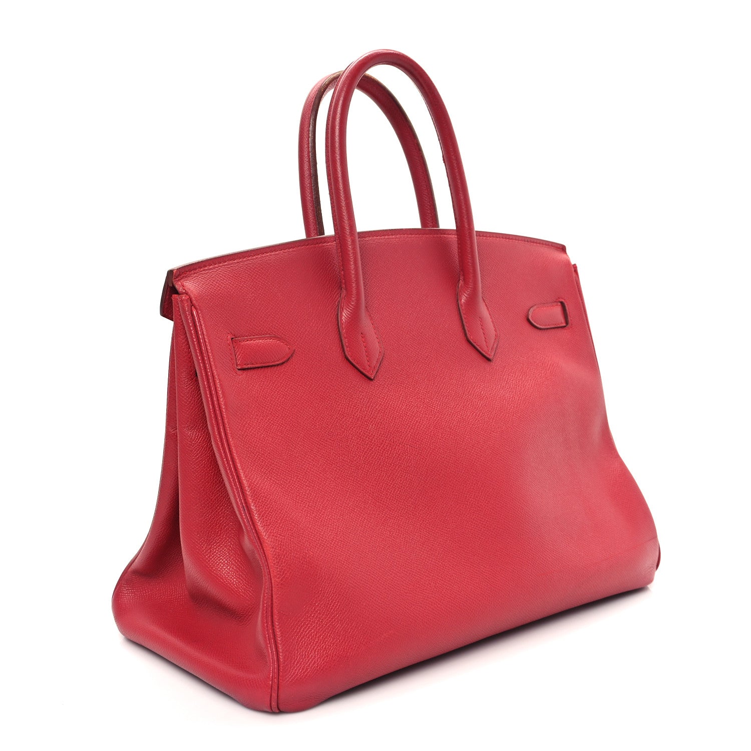 Hermes Courchevel Birkin 35 Rouge Casaque 3 of 14