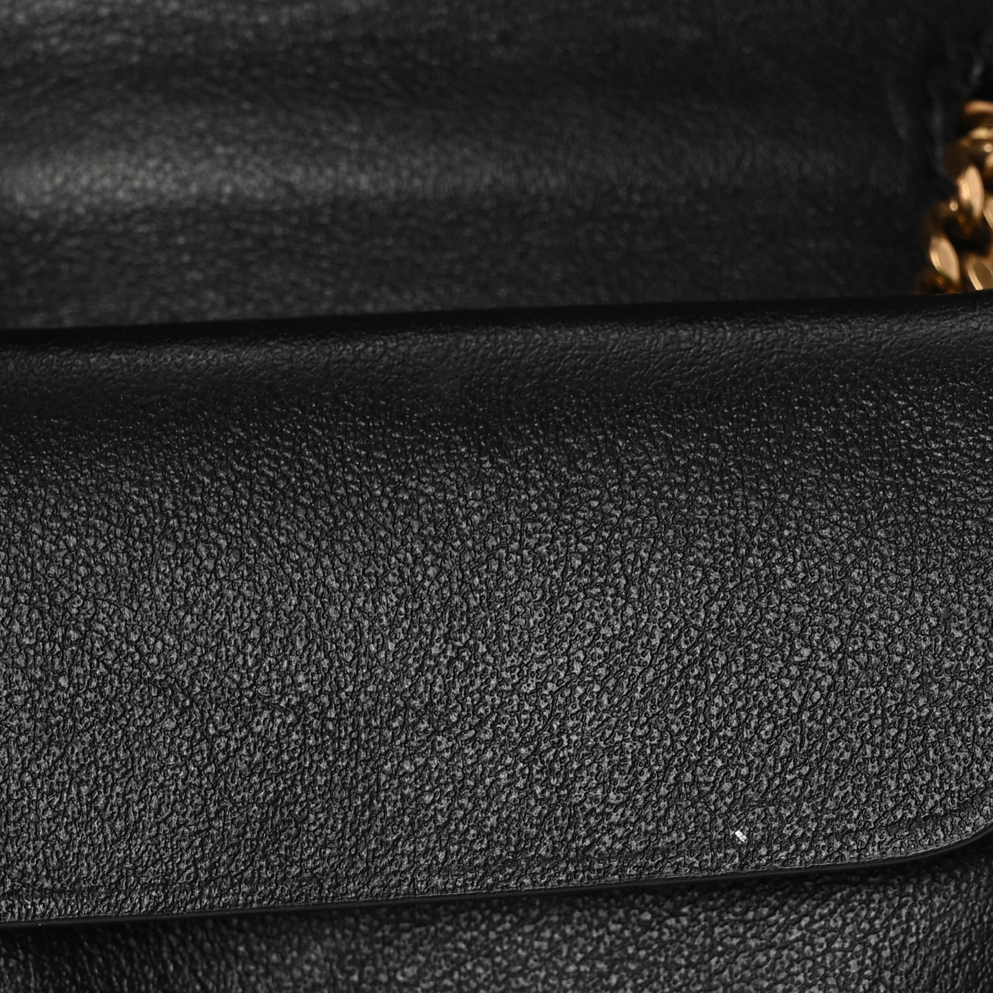 Patent Crocodile Embossed Monogram Baby Kaia Crossbody Bag Black