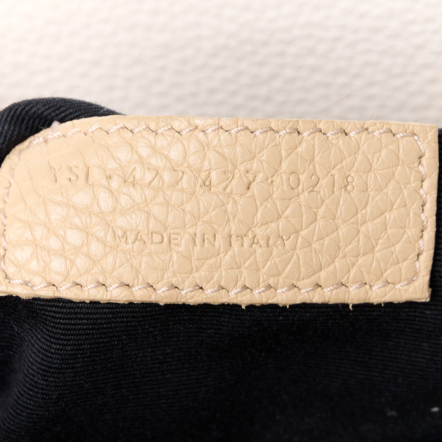 Saint Laurent Grained Calfskin Baby Supple Sac De Jour White 7 of 12