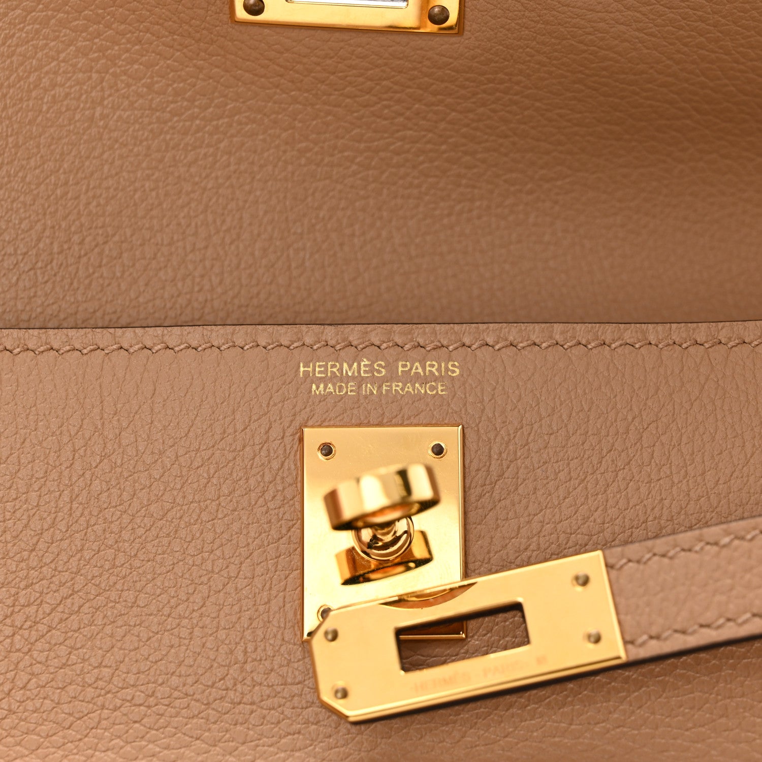 Hermes Evercolor Kelly Danse II Belt Bag Chai 5 of 10