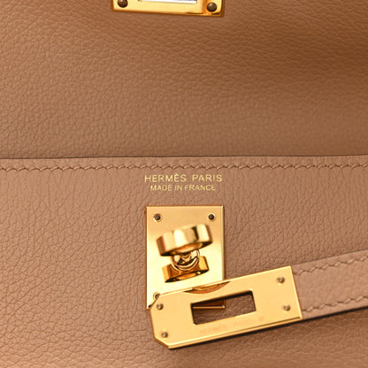 Hermes Evercolor Kelly Danse II Belt Bag Chai 5 of 10