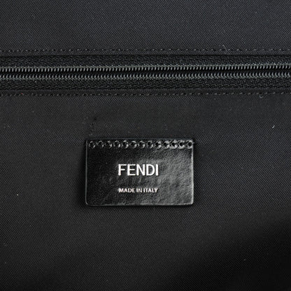 Fendi Nylon Vitello Elite Flamingo Granite Lightning Monster Eyes Backpack Multicolor Lavagna 6 of 9