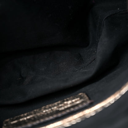 Alexander McQueen Metallic Crackled Lambskin De Manta Clutch Gold 10 of 13