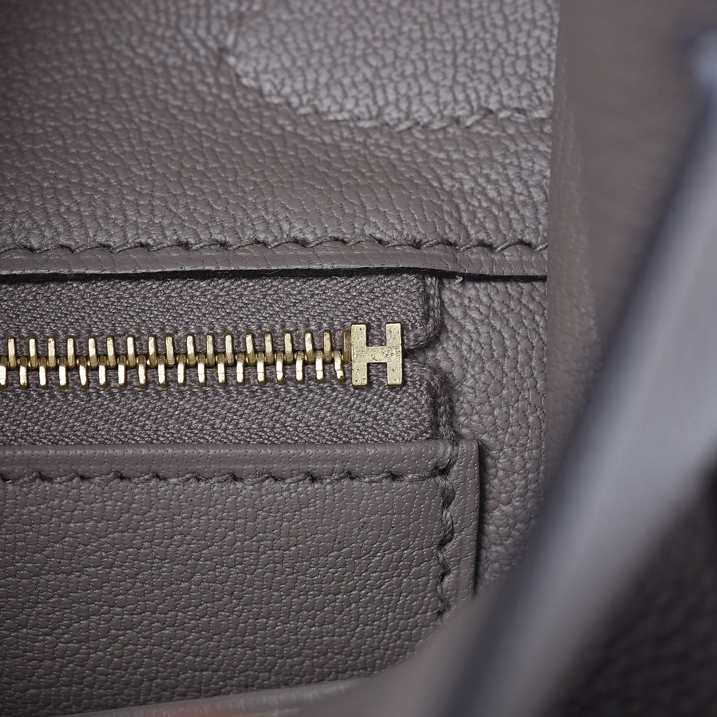 Togo Birkin 30 Gris Asphalte