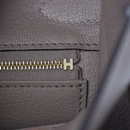 Hermes Togo Birkin 30 Gris Asphalte 11 of 32