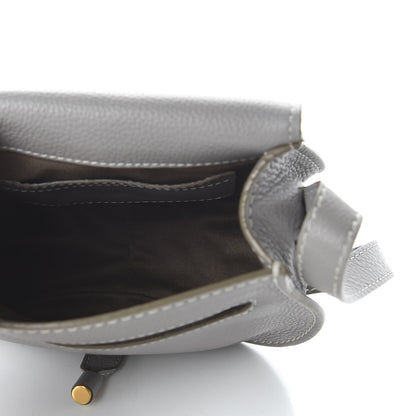 Chloe Calfskin Mini Marcie Round Crossbody Bag Cashmere Grey 5 of 9