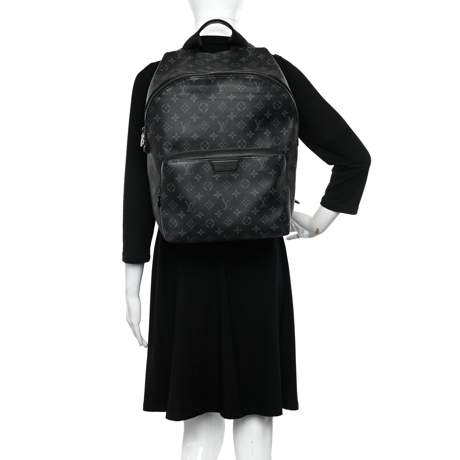 Louis Vuitton Monogram Eclipse Discovery Backpack PM 2 of 9
