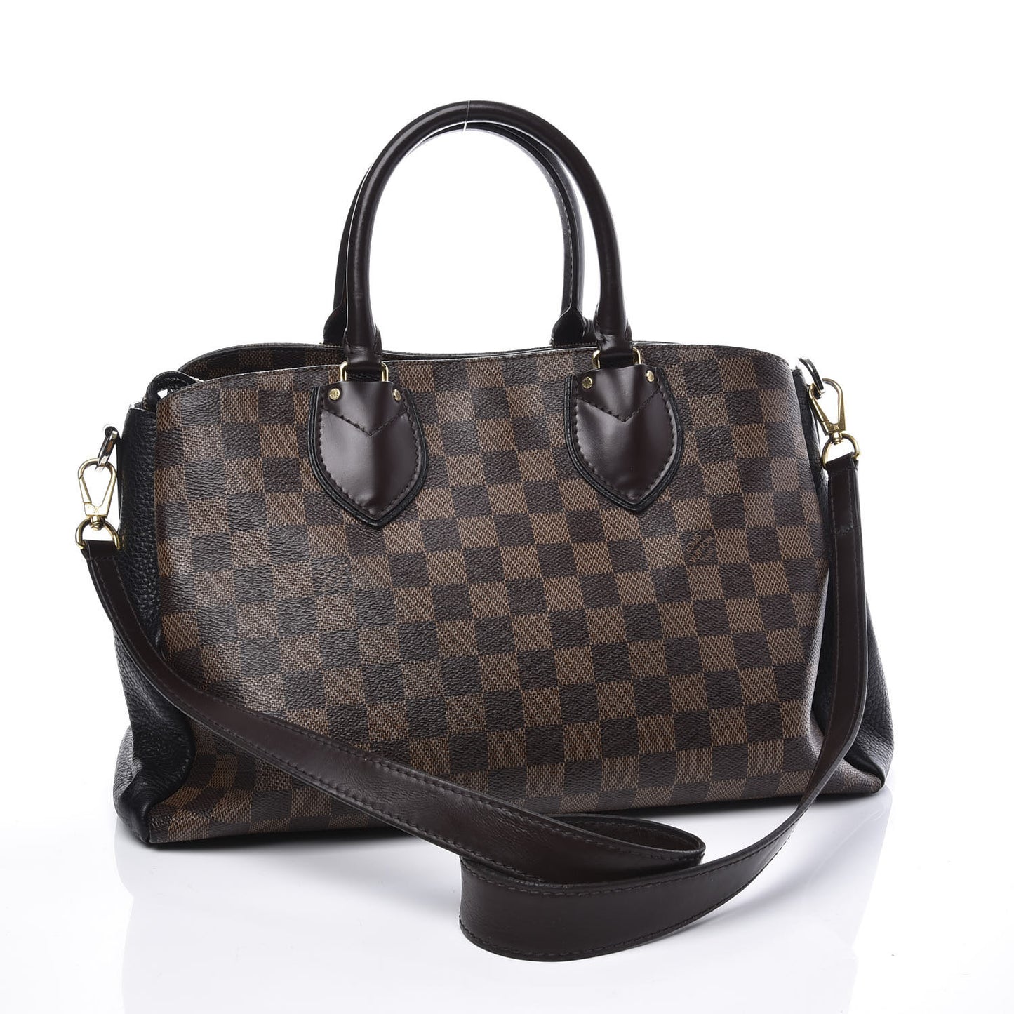 Cuir Taurillon Damier Ebene Normandy Black