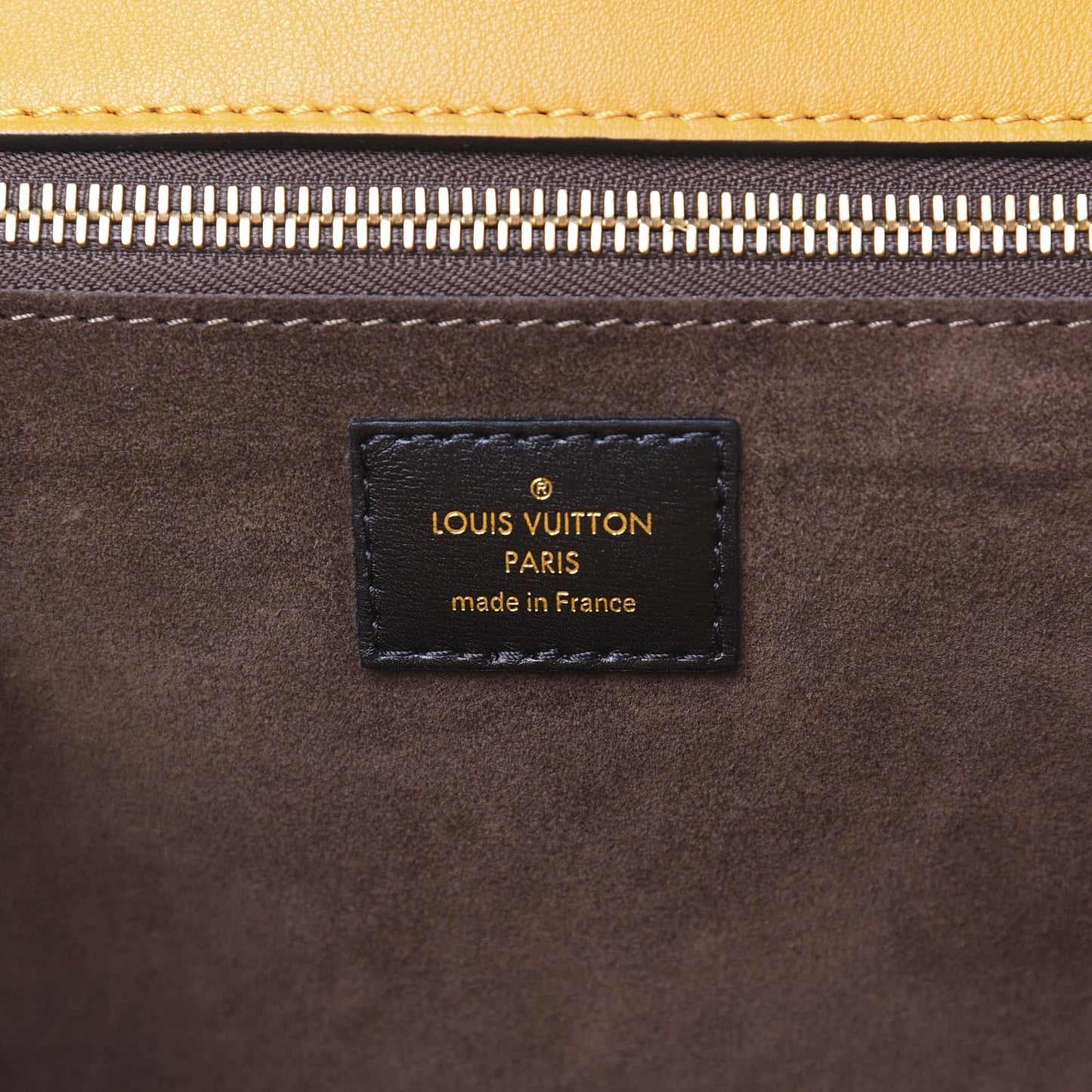 Monogram Cuir Orfevre Tote W PM Safran