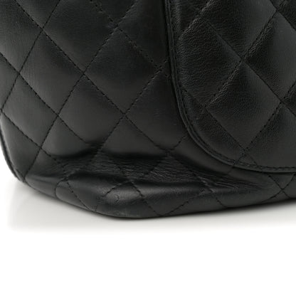 Chanel Calfskin Quilted Large Cambon Tote Black White 14 of 16