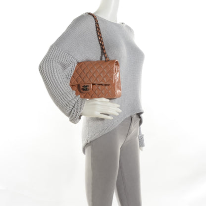 Chanel Pearly Caviar Quilted Medium Double Flap Pink 2 of 8