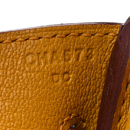 Hermes Togo BIRKIN 30 Jaune Ambre 7 of 9