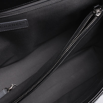 Chanel Lambskin Quilted Large Antik Boy Flap Black 4 of 6