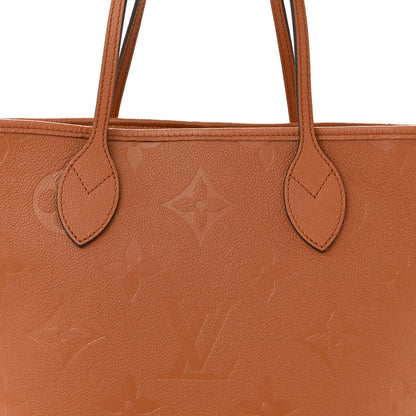Louis Vuitton Empreinte Monogram Giant Neverfull MM Cognac 8 of 10