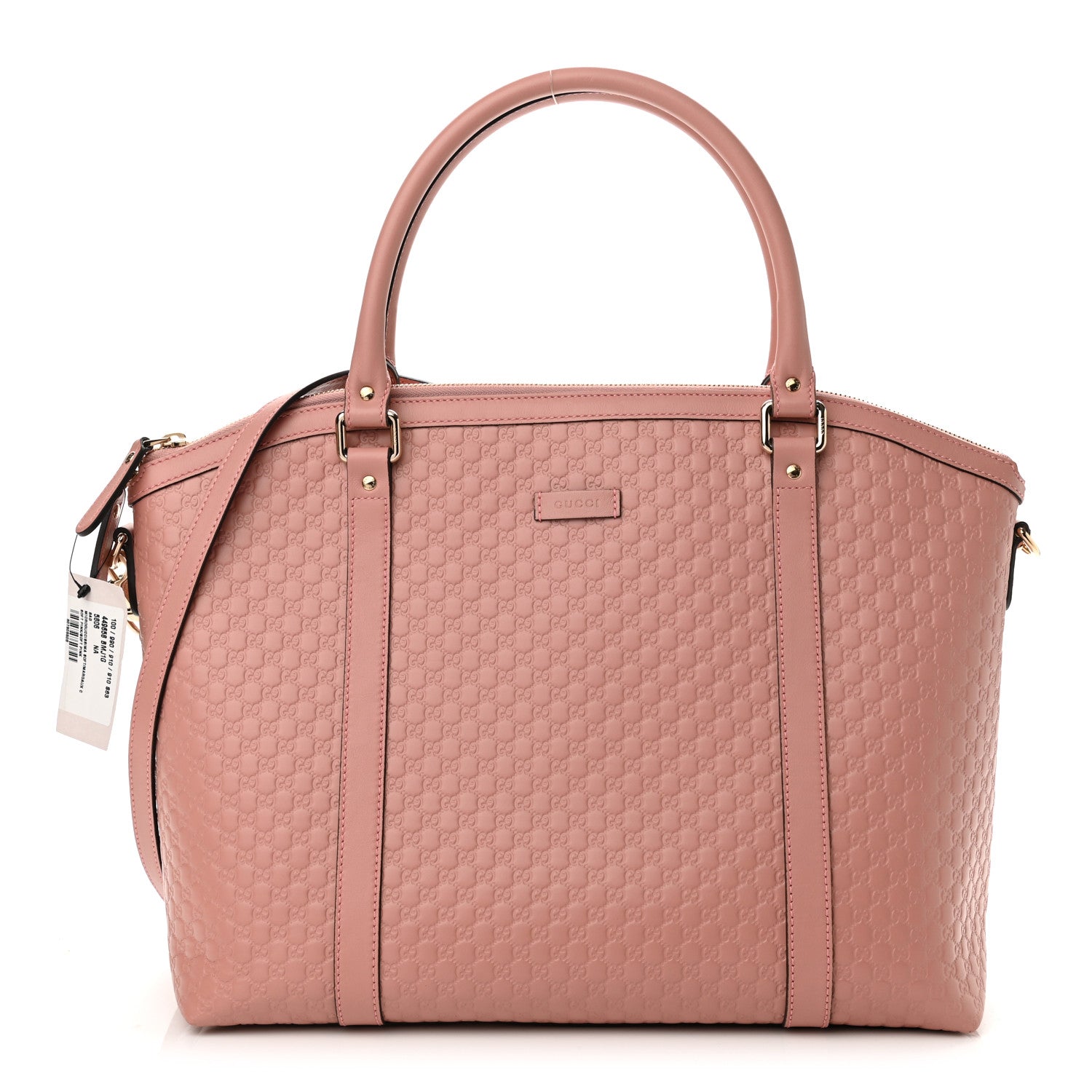 Gucci Soft Microguccissima Large Dome Satchel Soft Pink 1 of 10