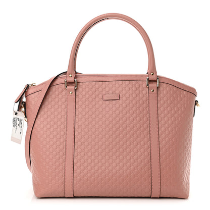 Gucci Soft Microguccissima Large Dome Satchel Soft Pink 1 of 10