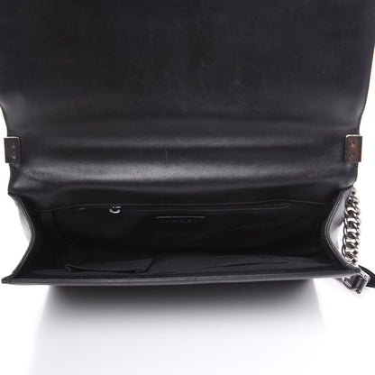 Chanel Lambskin Quilted Large Boy Flap Black 5 of 22