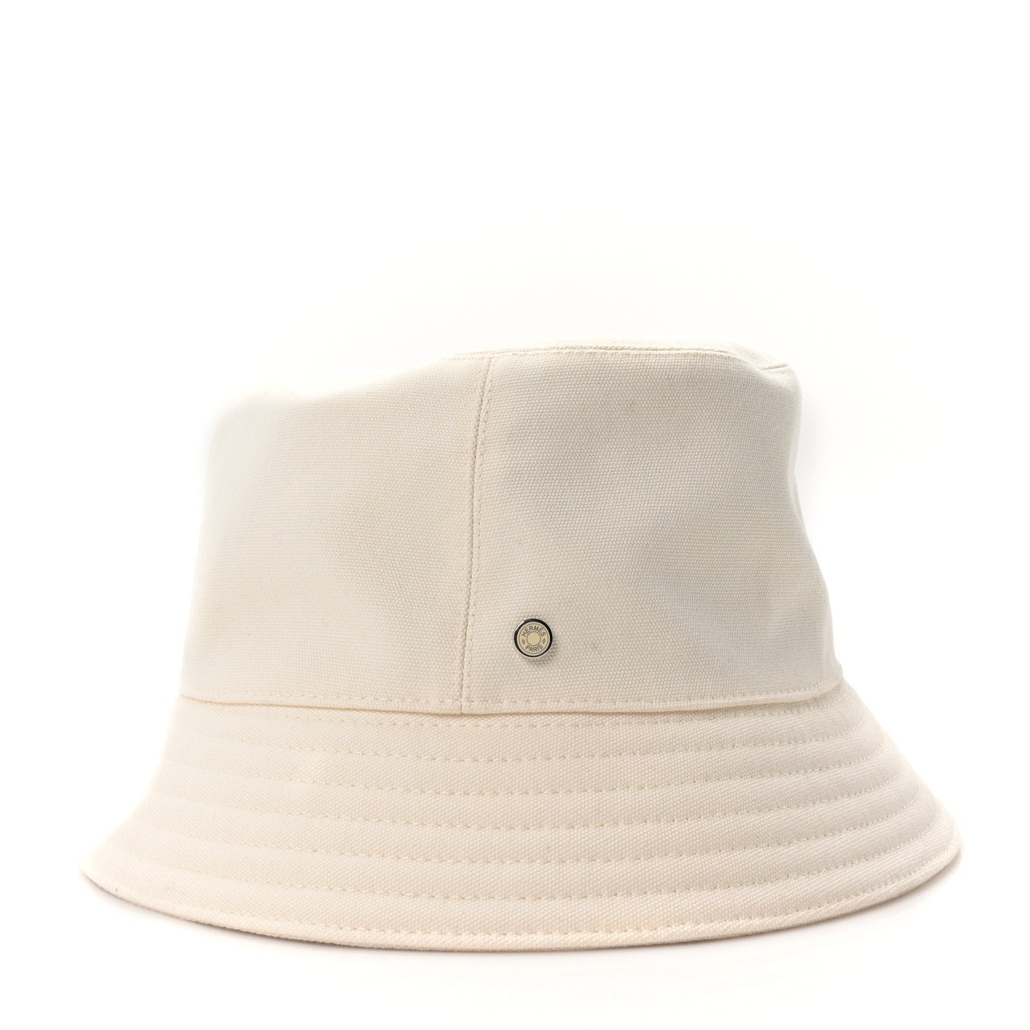 Hermes Cotton Elena Bucket Hat 59 White 3 of 8
