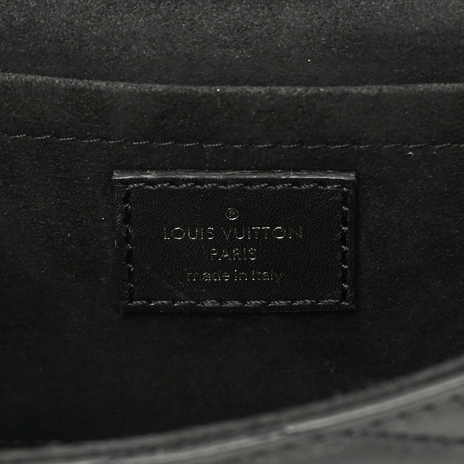 Louis Vuitton Calfskin New Wave Chain MM Black 6 of 14