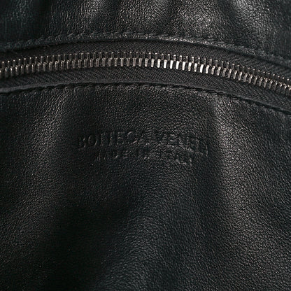 Bottega Veneta Lambskin Maxi Intrecciato Cassette Messenger Black 5 of 15