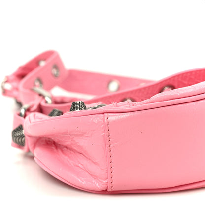 Balenciaga Agneau Arena XS Le Cagole Shoulder Bag Sweet Pink 9 of 10