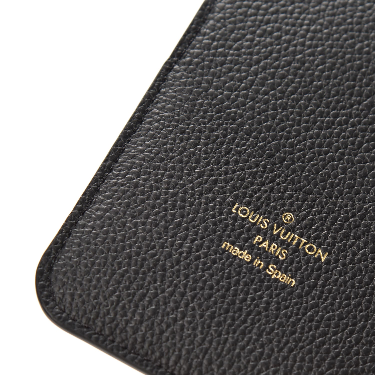 Louis Vuitton Empreinte iPhone XS Max Folio Case Black 6 of 8