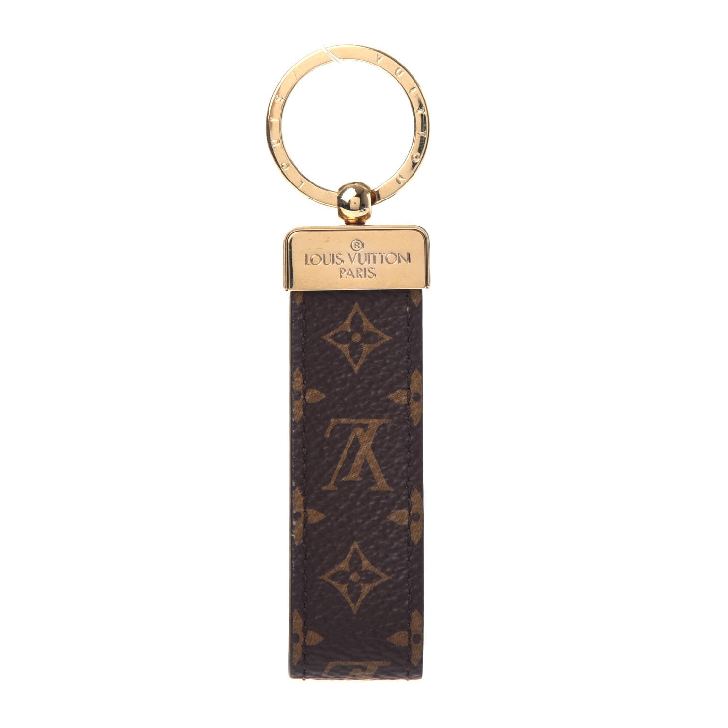 Louis Vuitton Monogram Dragonne Key Holder 1 of 5