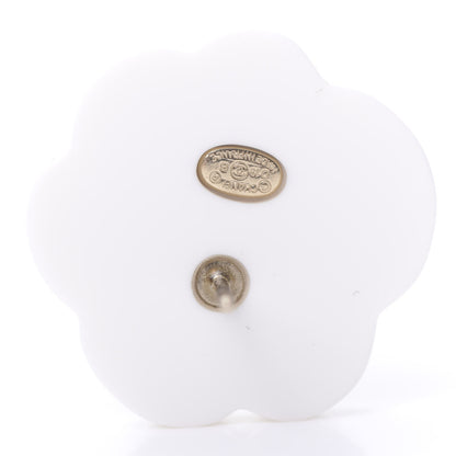 Chanel Enamel CC Camellia Earrings Black 4 of 5