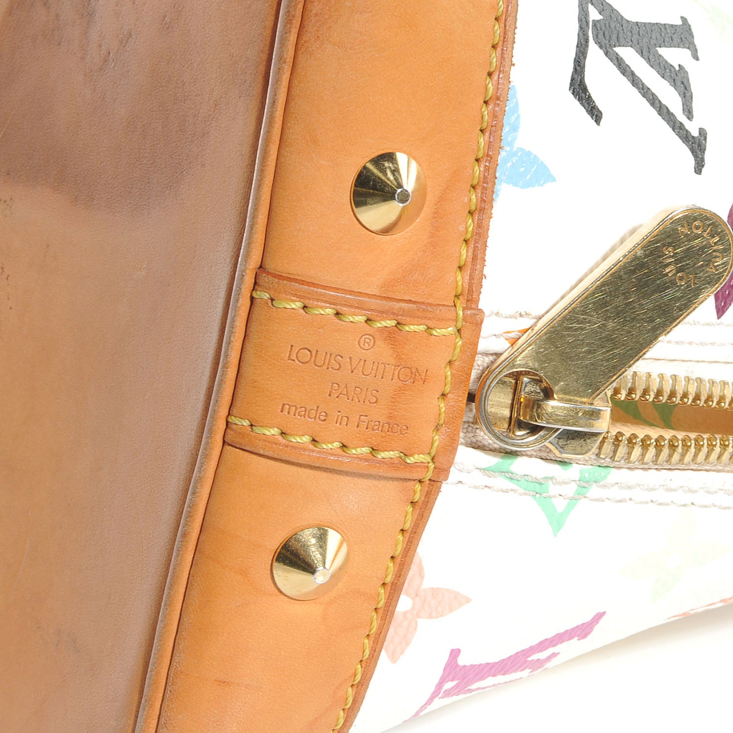 Monogram Multicolor Alma White