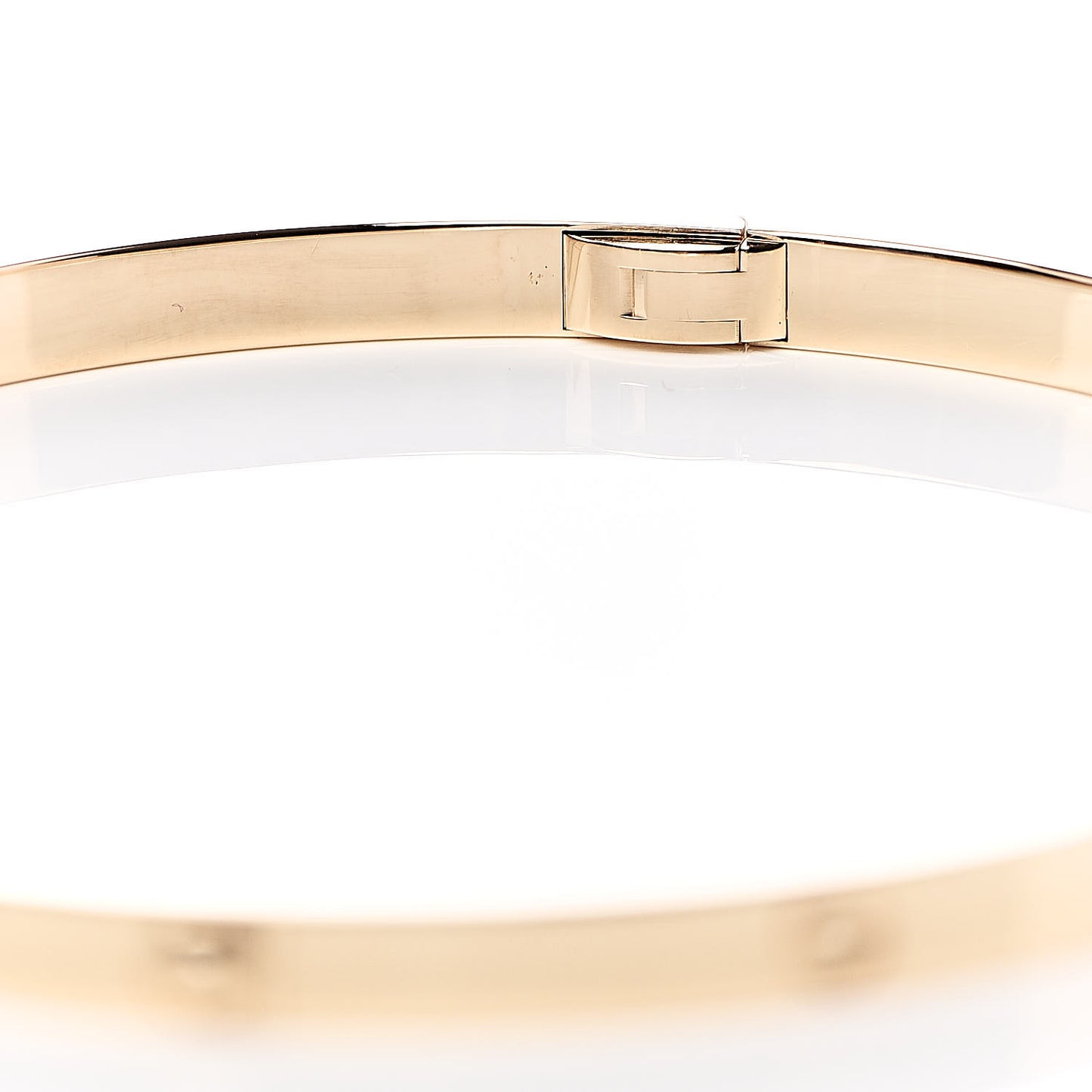 18K Yellow Gold Small LOVE Bracelet 19