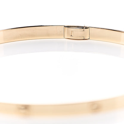 Cartier 18K Yellow Gold Small LOVE Bracelet 19 6 of 7