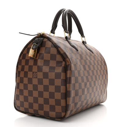 Louis Vuitton Damier Ebene Speedy 30 3 of 10