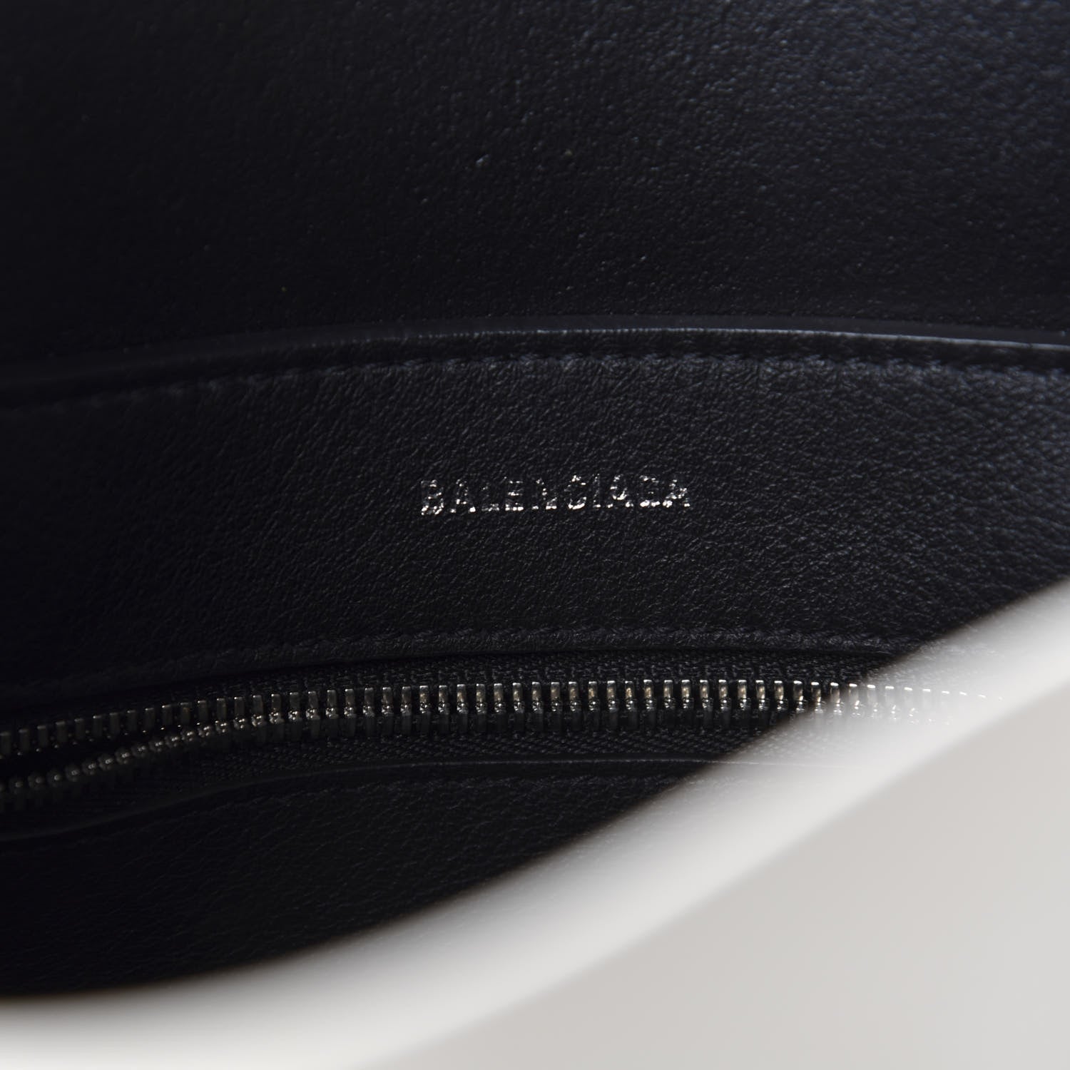 Balenciaga Smooth Calfskin Double Sided XXS Everyday Tote White Light Black 8 of 9