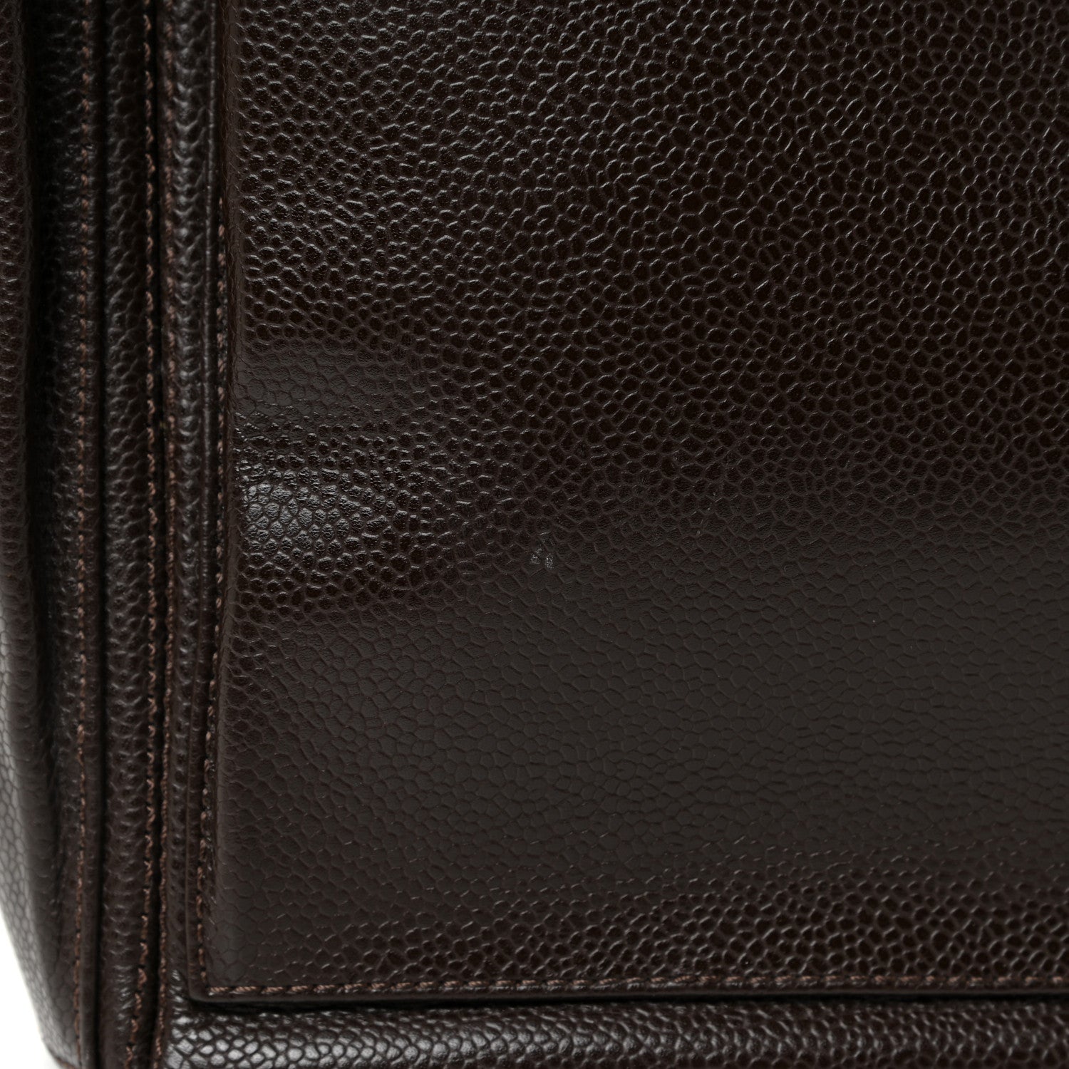 Chanel Caviar Shopper Tote Brown 12 of 17