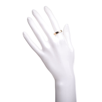 Cartier 18K Yellow Gold Diamond 4mm LOVE Wedding Band Ring 52 6 2 of 5