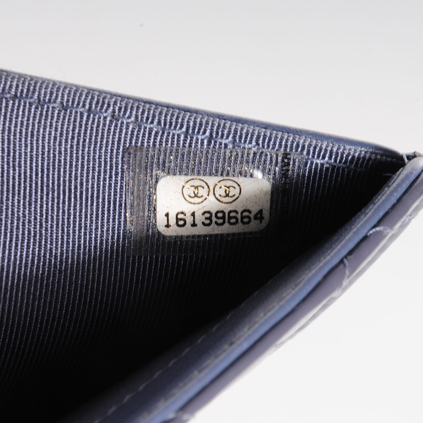 Patent Quilted Zip Pocket Wallet Light Purple