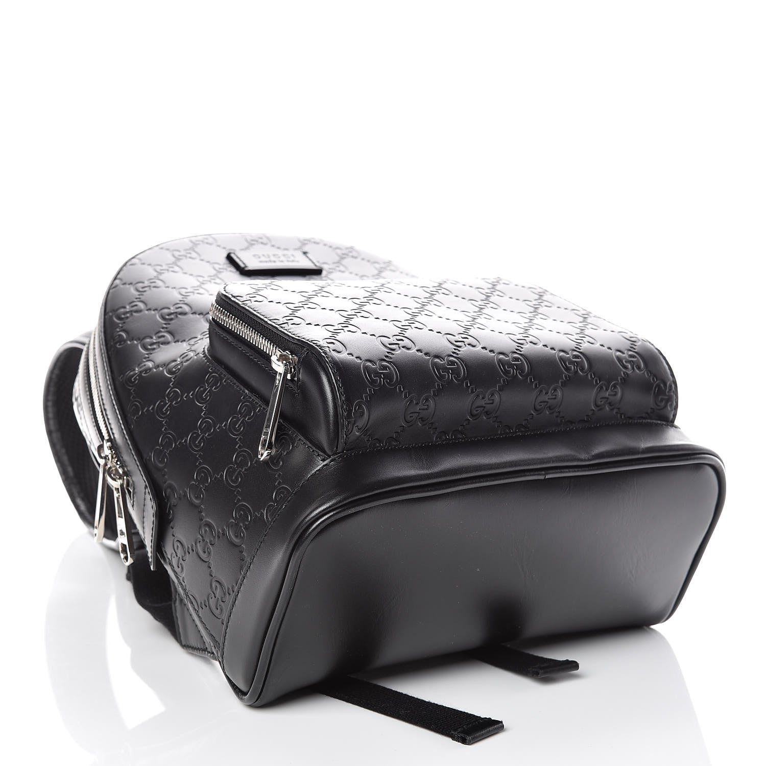 Gucci Guccissima Signature Small Day Backpack Black 4 of 10