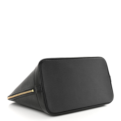 Louis Vuitton Epi Alma PM Black 4 of 10