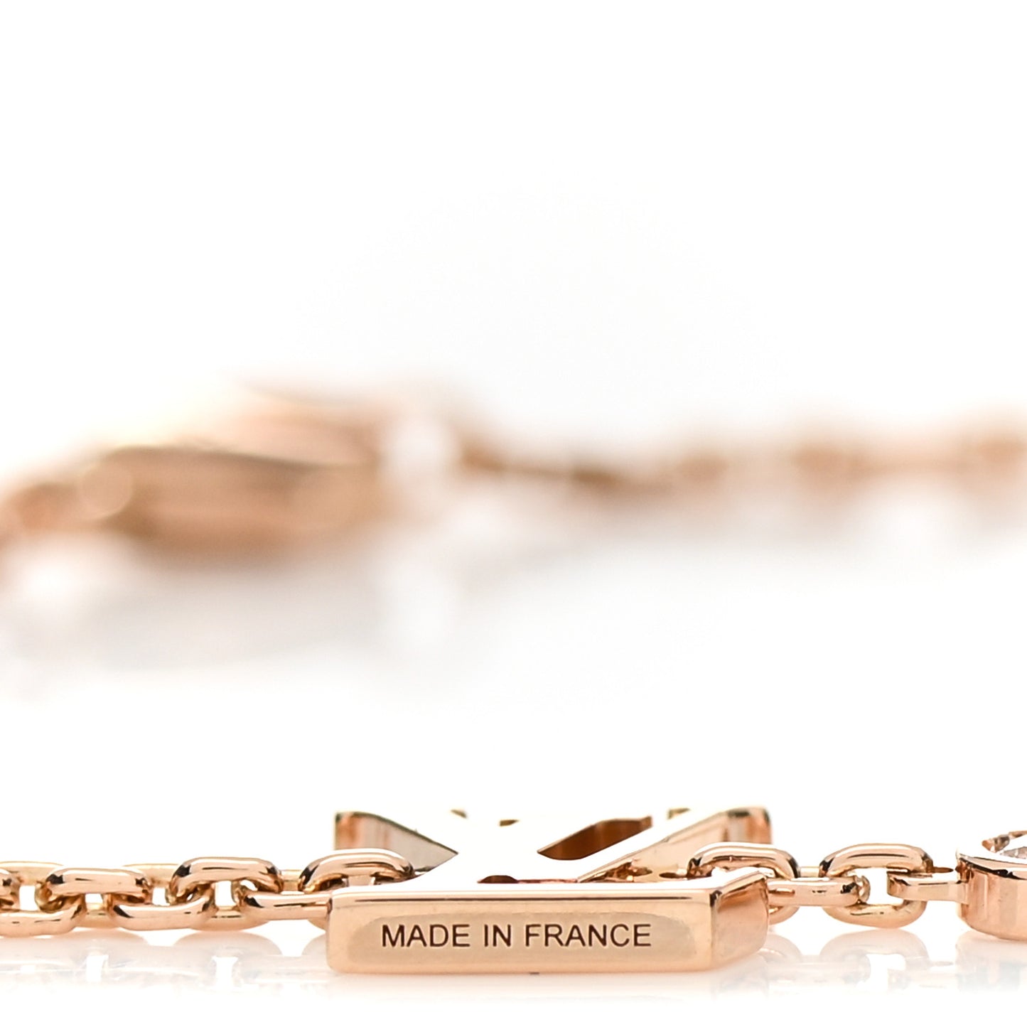 18K Pink Gold Diamond Idylle Blossom LV Bracelet