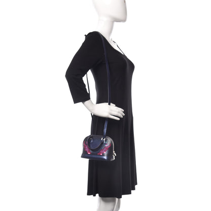 Louis Vuitton Epi Sequins Flame Alma Nano Blue Nuit 2 of 9