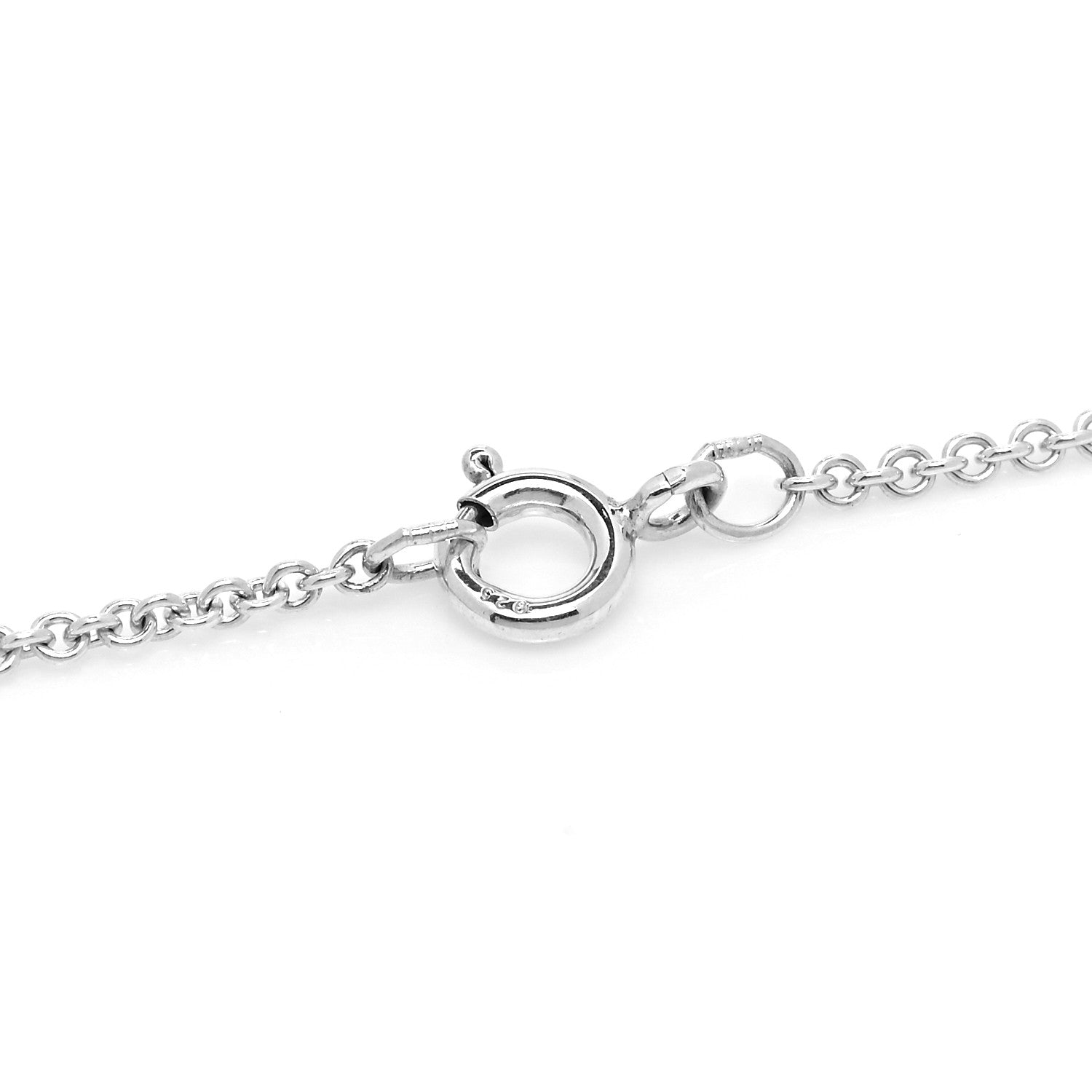 Tiffany Sterling Silver Heart Lariat Necklace 5 of 6