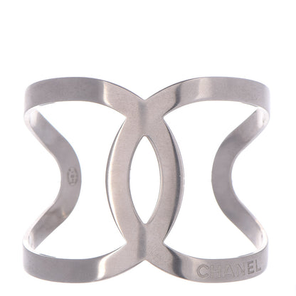 Chanel Metal CC Cuff Silver 1 of 6